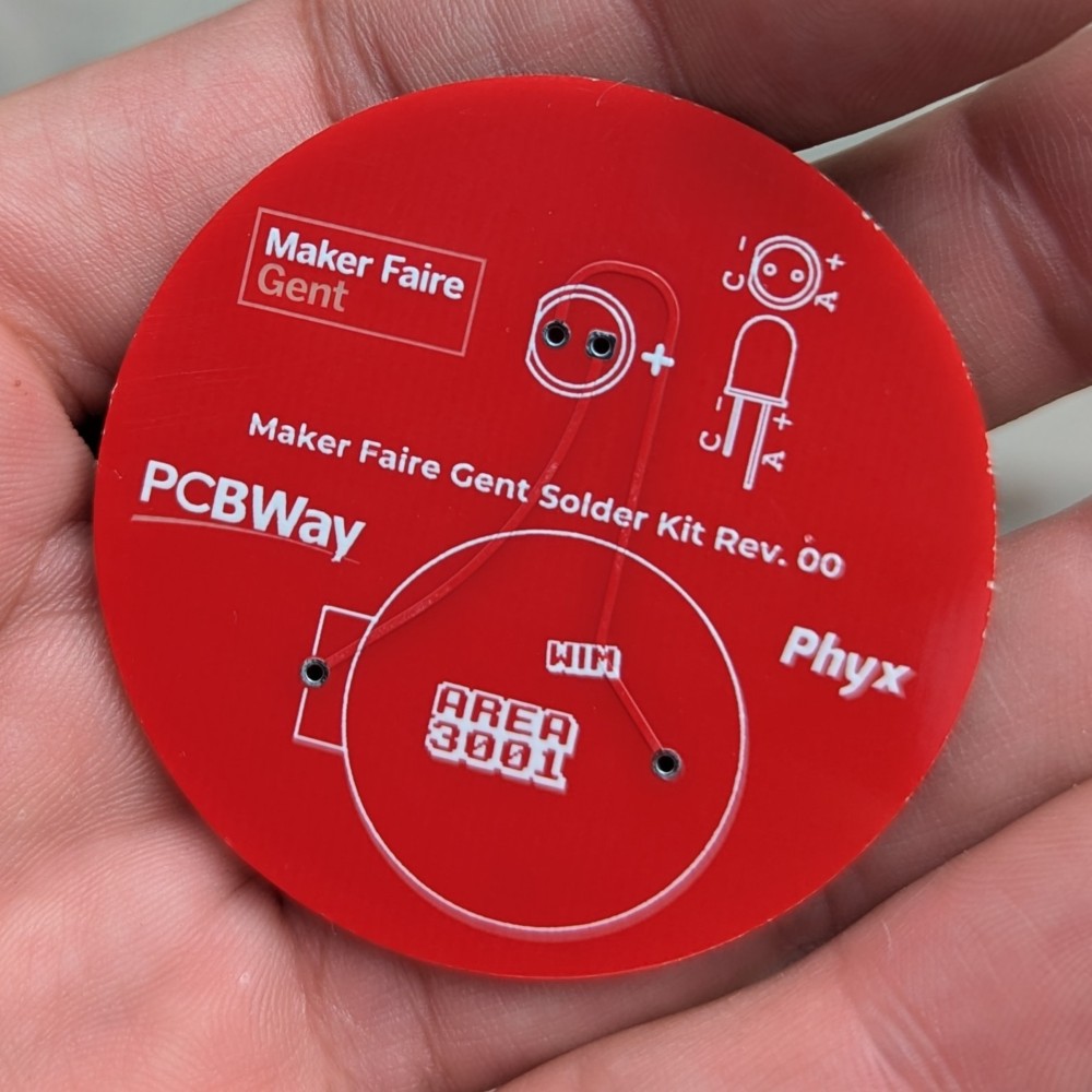 Bare PCB back